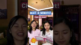 Học thuộc lòng cách sử dụng từ vựng WAIT và cho Thủy 1 ví dụ bên dưới nhé [upl. by Borries622]