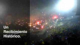 VIVO  Un Recibimiento Histórico  Final Peñarol URU  Santos BRA HD [upl. by Ymirej525]