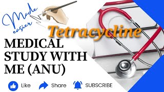 Tetracycline part22pharmacology broad spectrum antibiotics [upl. by Femmine]