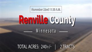 Sicheneder Aerial Tour  Renville County Minnesota [upl. by Anailuy]