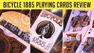 Deck Review Bicycle 1885 Playing Cards [upl. by Nally390]