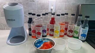 Hawaiian Shaved Ice Machine  HOW TO [upl. by Aguayo7]