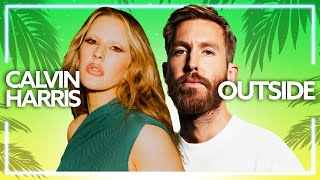 Calvin Harris ft Ellie Goulding  Outside Lyric Video [upl. by Atile]