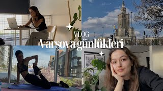 VLOG Varşova günlükleri🇵🇱  Öneriler Günlük hayat [upl. by Alil]