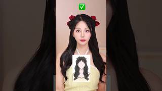 10sec easy ribbon hairstyle🎀 [upl. by Peckham772]