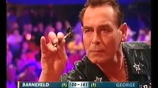 van Barneveld vs George Darts World Championship 2002 Round 1 [upl. by Imhskal]