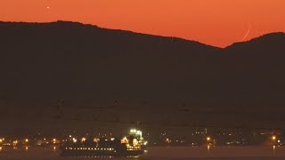 New Moon amp Venus Together  Nikon P1000  2200 Monday 5th August 2024 Gibraltar 🇬🇮 Mediterranean [upl. by Akenahs]