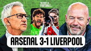 Arsenal vs Liverpool Clash Lineker Shearer and Richards React [upl. by Wyatt]