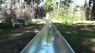 Toboggan Run Alpine Slide POV Magic Mountain Merimbula Australia Wiegand [upl. by Notgnirra814]