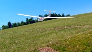 Multiplex SOLIUS  RC Glider Slope Soaring 🇸🇮 [upl. by Aneehsal]