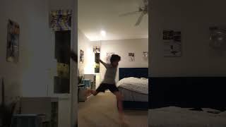 Insane flips in my room music flips corkscrew [upl. by Orbadiah]