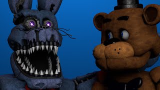 FNaFC4D How Nightmare Animatronics Were Born  FNaF Animation [upl. by Ilecara]