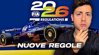 Ecco il Nuovo Regolamento F1 2026 [upl. by Lebisor]