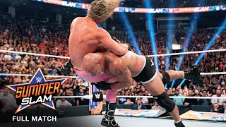 FULL MATCH  Goldberg vs Dolph Ziggler SummerSlam 2019 [upl. by Nowd]