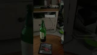 PlayStation 1 and beer Friday night in the games room playing RidgeRacer retrogaming newvideo [upl. by Anitak]