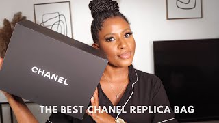 CHANEL MEDIUM CLASSIC FLAP BAG UNBOXING  REPLICA UNBOXING  SHEBAG  Kahunde Doreen [upl. by Noll]