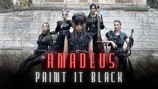 Amadeus  Paint It Black  Wednesday cello violin and piano version [upl. by Attelliw]