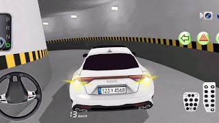 New KIA car in parking Building  3d Driving Class android game play  Car Game gameplay cargame [upl. by Cello]