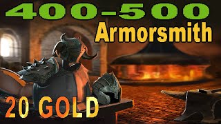 GW2 400500 ARMORSMITH GUIDE 2023  Guild wars 2 FAST guide to the point [upl. by Adamsun747]