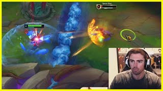 Midbeast Ganks SpearShot  Best of LoL Streams 2439 [upl. by Allcot]