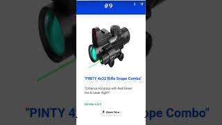 2024s Top 10 Airsoft Scopes Newly Updated shorts shortsfeed shortvideo [upl. by Kcirederf]