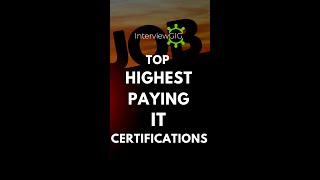 Top Highest Paying IT Certifications in 2022  Most In demand IT Certifications for Beginners [upl. by Raffaello]