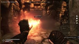 Skyrim Together Overhaul with Genshin Elemental Reactions [upl. by Rhines]