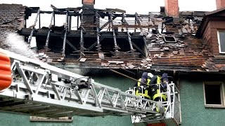 Wohnhausbrand in WetzlarDahlheim Gebäude unbewohnbar Hessen [upl. by Ware975]