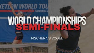 An AllGerman semifinal at the World Championships between Vogel  Fischer [upl. by Aniat]