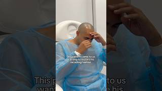 Grow Your Hairline Back Insane Hair Transplant Results hairlosstreatment recedinghairline [upl. by Enetsirhc]