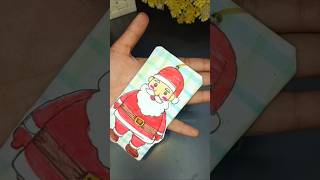 Diy Santa Bookmark with price tag shorts [upl. by Wilfreda636]