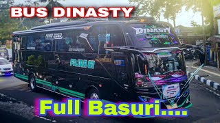 BUS DINASTI FULL BASURI basuri BUSDIBASTY winspector rombonganbus rombonganbusasyrof [upl. by Melisenda]