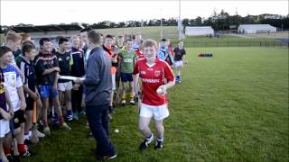 Waterford under 14 charity crossbar challenge for pieta house [upl. by Enaamuj]