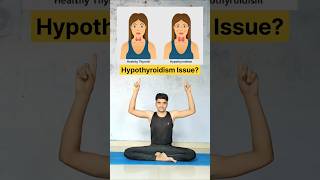 Hypothyroidism thyroid hypothyrotism health yoga yogalife explore youtubeshorts foryou [upl. by Lionel]