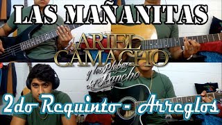 Tutorial  Las mañanitas  Ariel Camacho  2do Requinto  Arreglos  TABS [upl. by Htebasil]