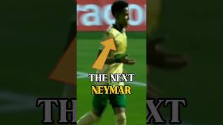 BRAZILIAN WONDERKID MATCHES NEYMARS RECORD 🔥 [upl. by Antonina]