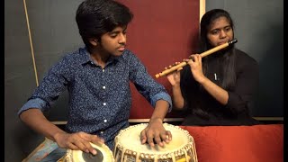 Tabla Improvisation  Lydian Nadhaswaram  Amirthavarshini [upl. by Ahsinned171]