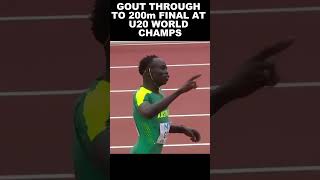 Gout Gout Powers Through to 100m Final at World U20 Championships [upl. by Maud]