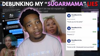 DEBUNKING MY “SUGARMAMA” LIES  STORYTIME COSMEHOLICS ANONYMOUS CONTINUES TO LIE ON ME amp TO YALL [upl. by Lehcer]