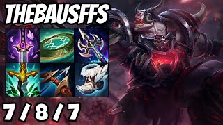 Thebausffs Secret Account Sion Top vs Zilean 14102024 [upl. by Alocin]