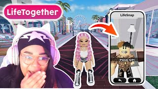 CRAZY ROBLOX SNAPCHAT STORIESIn LIFE TOGETHER RP [upl. by Thekla623]