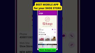 BEST MOBILE APP for your SHOE STORE shorts [upl. by Honora874]