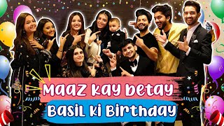 Maaz Safdar Kay Betay Basil Ki Birthday  ZARAIB  Laraib Khalid  Zarnab Fatima [upl. by Airitak]