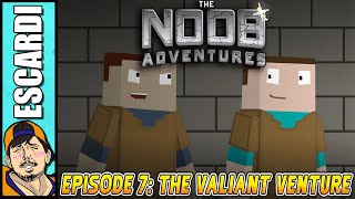 MINECRAFT THE NOOB ADVENTURES Ep 7  Fandub Español [upl. by Ikkir]