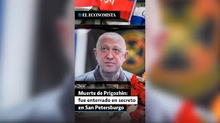 Muerte de Prigozhin el líder del grupo Wagner fue enterrado en secreto en San Petersburgo [upl. by Naloc]