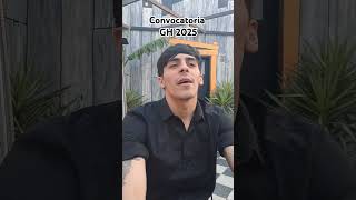 Convocatoria de GH 2025  Francisco Lara granhermano gh2025 telefe franciscolara [upl. by Naedan792]