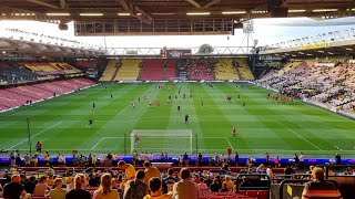 Watford vs MK Dons  Walkout [upl. by Emelun]