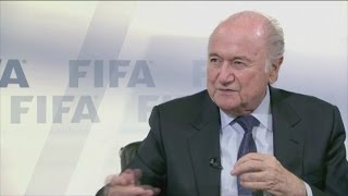 Sepp Blatter pays tribute to Eusebio [upl. by Bauske]