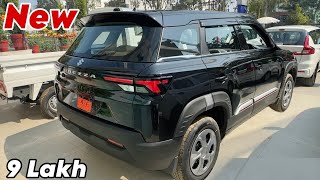 Black Beast🖤New Updated Maruti Suzuki Brezza ZXi 2024  FronX se 101 better hai yeh Walkaround [upl. by Nored]