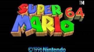 Theme Song  Super Mario 64 [upl. by Bilak]